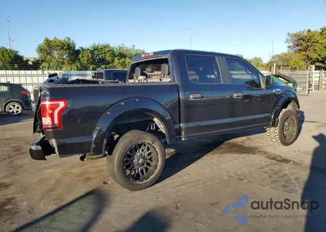 2015 Ford F150 Supercrew from USA, damaged, VIN 1FTEW1CF8FKD75187